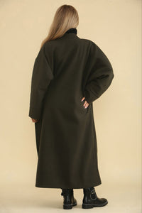 Two Pocket Batwing Coat