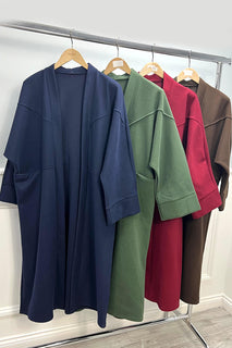Two Pocket Batwing Coat
