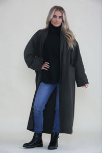 Two Pocket Batwing Coat
