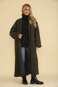 Two Pocket Batwing Coat