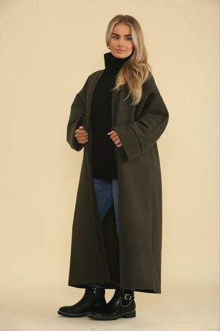 Two Pocket Batwing Coat