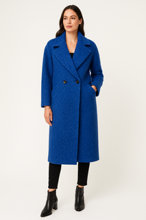 Collared, Button Detailed, Two Pocket Coat