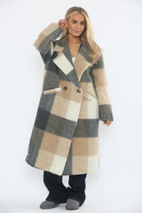 Collared, Button Detailed, Two Pocket Coat