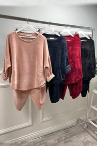 Round Neck , oversized Corduroy Co-ord set