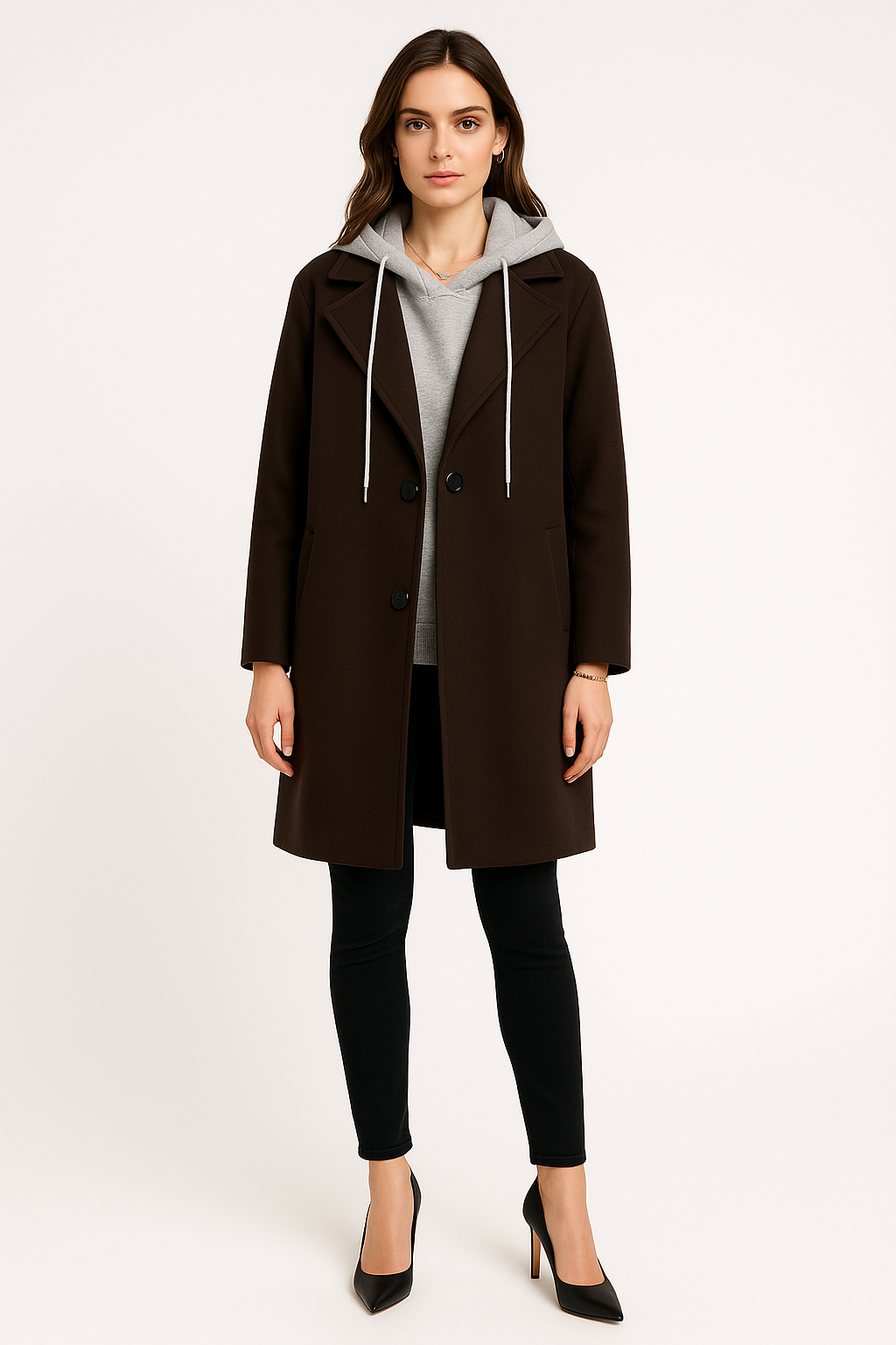 Relaxed, oversized fit jackets with button-front closure & Side pockets