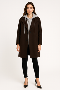 Relaxed, oversized fit jackets with button-front closure & Side pockets