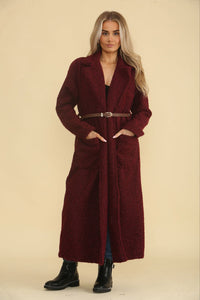 Belt Detailed, Two Pocket Coat