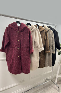 textured button coat: Soft Neutrals, Lasting Warmth