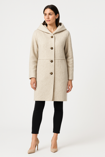 textured button coat: Soft Neutrals, Lasting Warmth