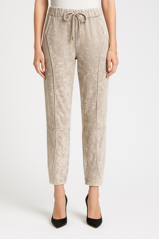 Elasticated Waist, Drawstring Detailed, Two Pocket Trousers