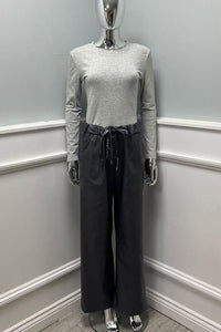 Wide Leg PU Magic Trouser.