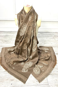 Paisley Print Scarf