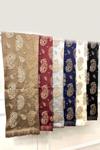 Paisley Print Scarf