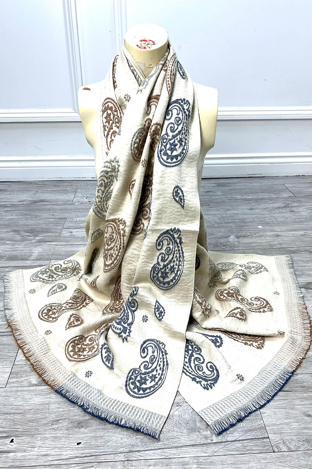 Paisley Print Scarf