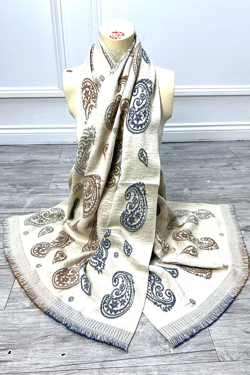 Paisley Print Scarf