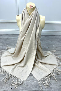 Diamanté Studded Scarf