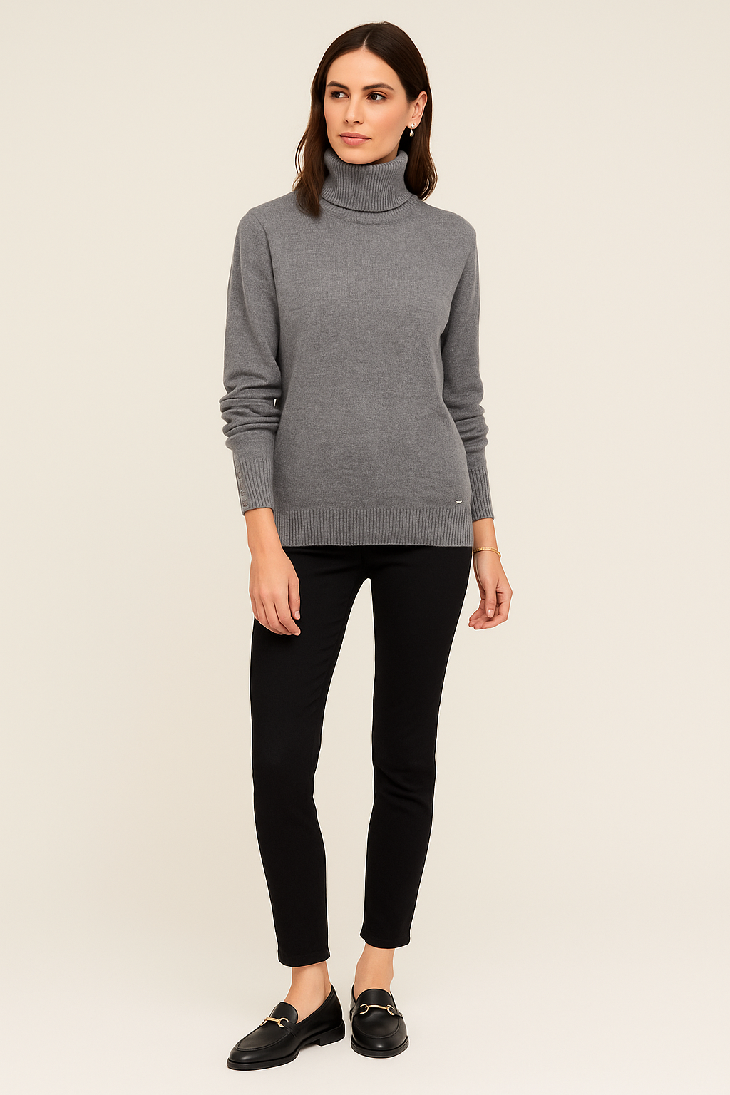 Turtleneck, Long Sleeves Jumper