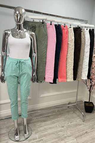 Elasticated Waist, Two Pocket, Magic Trouser