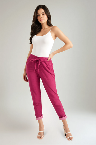 Elasticated Waist, Two Pocket, Magic Trouser