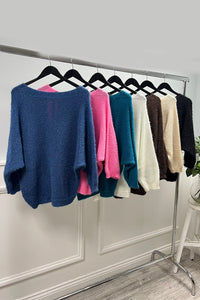 fuzzy knit sweater