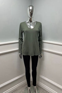 Zara Inspired, V-Neck, Double Layered, Viscose Top