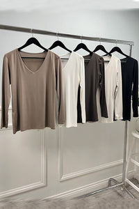 Zara Inspired, V-Neck, Double Layered, Viscose Top