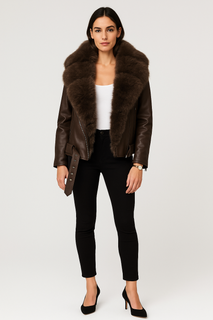 Over Sized , thick, plush faux fur jacket