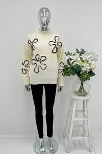 Super Soft , appliqué detail jumper