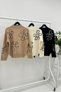 Super Soft , appliqué detail jumper