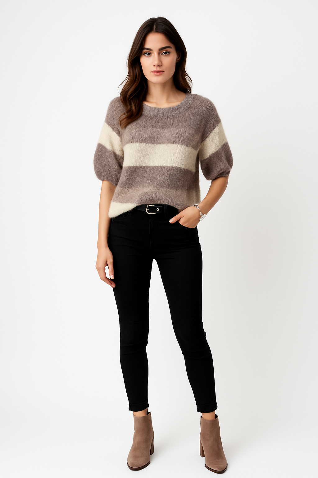 Lana Wool Knitted Jumper.