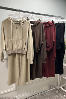 Relaxed Fit athleisure suit set