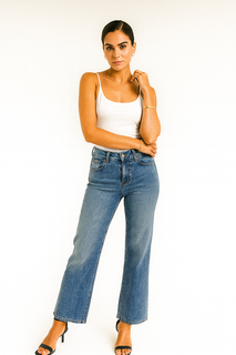 Classic Flared Denim Jeans