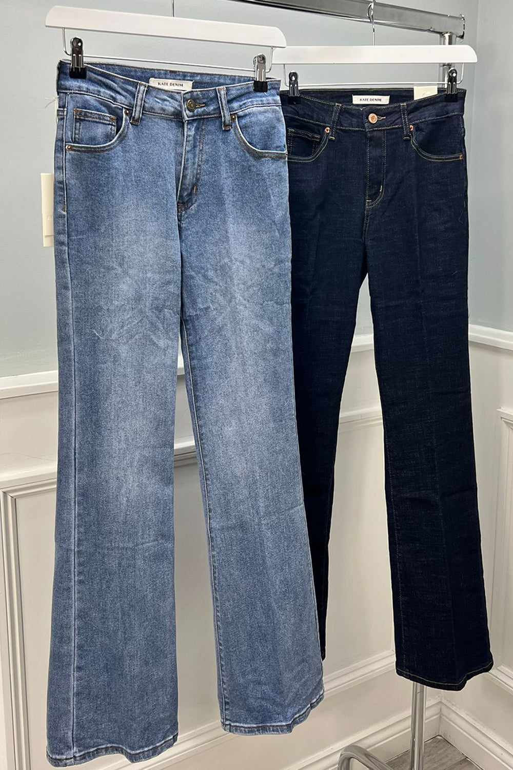 Classic Flared Denim Jeans