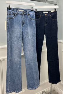 Classic Flared Denim Jeans