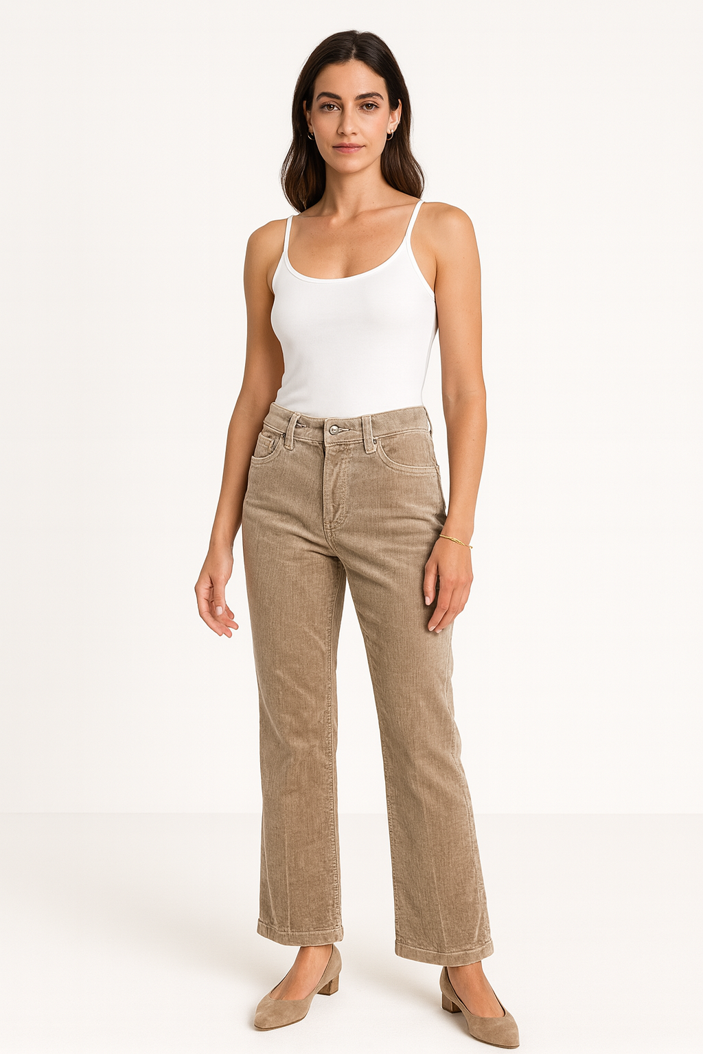 Corduroy Jeans with Retro Charm