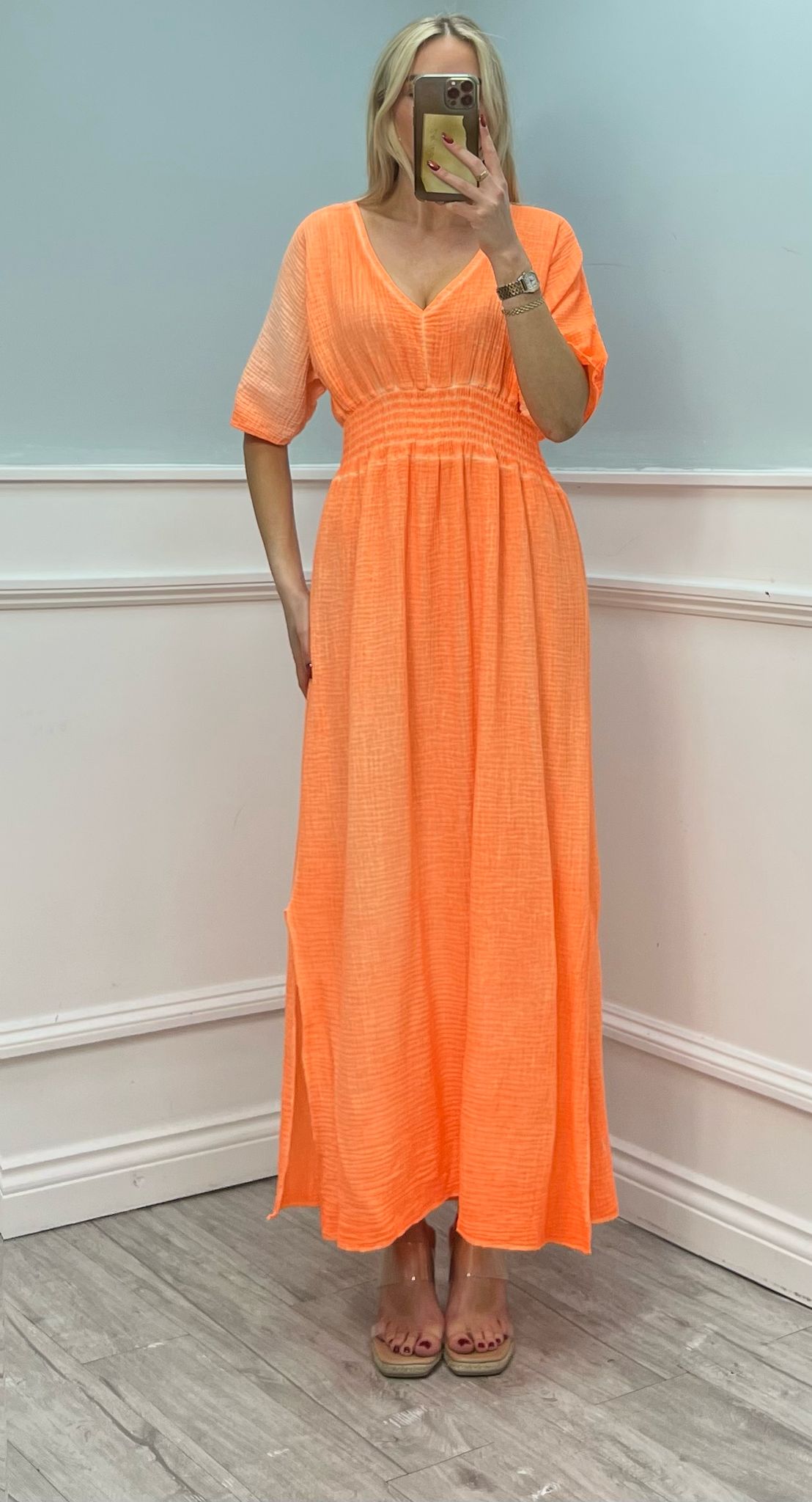 2156Cheesecloth Neon