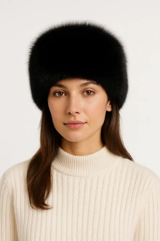 [LS1021] Fur Hats - LS1021 (Black)