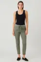 Trouser. Drawstring Jogger Pants Elasticated Waist, Two Pocket