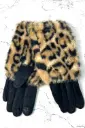 Leopard Faux-Fur Winter Gloves